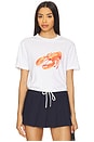 view 1 of 4 Summer Lobster T-shirt in White