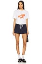 view 4 of 4 Summer Lobster T-shirt in White