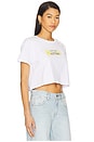 view 2 of 4 Butter Stick Crop Top in White