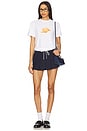 view 4 of 4 Croissant T-shirt in White