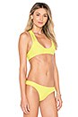 view 2 of 4 Samoa Bikini Top in Lime