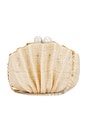 view 1 of 5 The Origami Shell Clutch in Sand