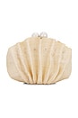 view 2 of 5 The Origami Shell Clutch in Sand