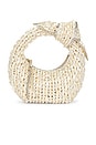 view 1 of 4 The Josie Knot Shoulder Bag in All Pearl