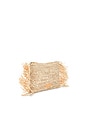 view 3 of 4 The Tropical Fringe Clutch in Mixed Natural