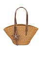 view 1 of 4 The East West Mini Tote Bag in Cocoa