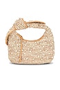 view 1 of 4 The Josie Knot Bag in Pearl Embroidered