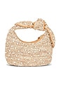 view 2 of 4 The Josie Knot Bag in Pearl Embroidered