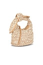 view 3 of 4 The Josie Knot Bag in Pearl Embroidered