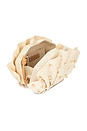 view 4 of 5 The Origami Beaded Scallop Clutch in Natural