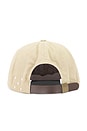 view 2 of 3 Arch Sixpanel Flexfoam Hat in White Pepper