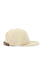 view 3 of 3 Arch Sixpanel Flexfoam Hat in White Pepper