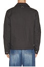view 2 of 5 Full Zip Worker Jacket in Anthracite