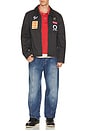 view 3 of 5 Full Zip Worker Jacket in Anthracite