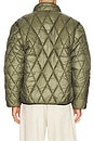 view 3 of 7 BLOUSON MATELASSÉ in Four Leaf Clover & Bison