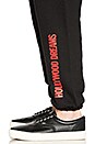 view 5 of 5 PANTALON SWEAT HOLLYWOOD DREAMS in Black
