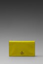 view 2 of 5 Yves Zip Around Wallet in Lemon
