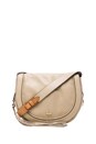 view 1 of 5 Nina Saddle Bag in Bone
