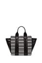 view 2 of 4 The Servant Tote in Black & White Weave