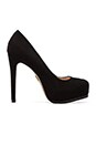 view 1 of 5 Irina Heel in Noir Suede