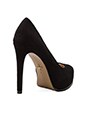 view 4 of 5 Irina Heel in Noir Suede