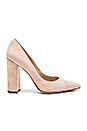 view 1 of 5 Celina Heel in Blush Suede
