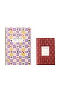view 2 of 7 Checkerboard & Bows Softcover Notebook Set Of 2 in 