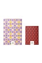 view 3 of 7 Checkerboard & Bows Softcover Notebook Set Of 2 in 