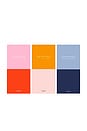 view 1 of 6 Colorblock List Notepads in Multi