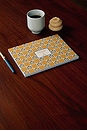 view 5 of 5 Floral Checkerboard Undated Weekly Desk Planner in 