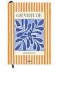 view 1 of 8 Stay Grounded Hardcover Gratitude Journal in Orange