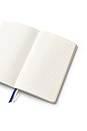 view 3 of 5 Daily Notes Soft Faux Leather Lined Notebook in Off White