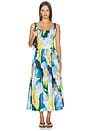 view 1 of 3 VESTIDO DRESS in Blue Multi
