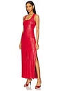 view 3 of 6 Racer Back Tank Dress in Red