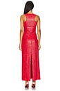 view 4 of 6 Racer Back Tank Dress in Red