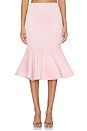 view 1 of 6 JUPE SEAMED TRUMPET SKIRT in Light Pink