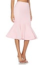 view 2 of 6 JUPE SEAMED TRUMPET SKIRT in Light Pink