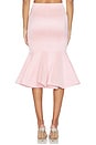 view 4 of 6 JUPE SEAMED TRUMPET SKIRT in Light Pink
