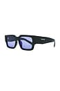 view 2 of 3 Rectangular Sunglasses in Black & Purple