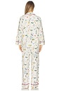 view 3 of 4 Madison Pj Set in Traveler Ski Print