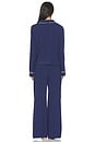 view 3 of 5 Long Sleeve & Pant Pajama Set in Navy