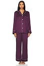 view 1 of 4 Pajama Set in Aubergine