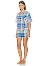 view 2 of 9 Polo Ralph Lauren Polo Sleep Short Sleeve Pajama Set in Madras Plaid