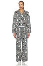 view 1 of 5 Sleep Bear Pant Set in Winter Bear