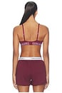 view 4 of 4 Polo Essentials Triangle Bralette in Zinfandel