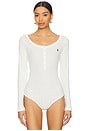view 2 of 6 Bodysuit in Egret