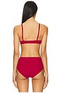 view 3 of 5 Unlined Balconette in Classic Red