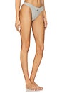 view 2 of 5 High Leg Cheekini in Heather Grey
