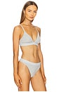 view 2 of 4 Triangle Bralette in Heather Grey