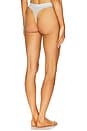 view 3 of 4 Midrise Thong in Heather Grey